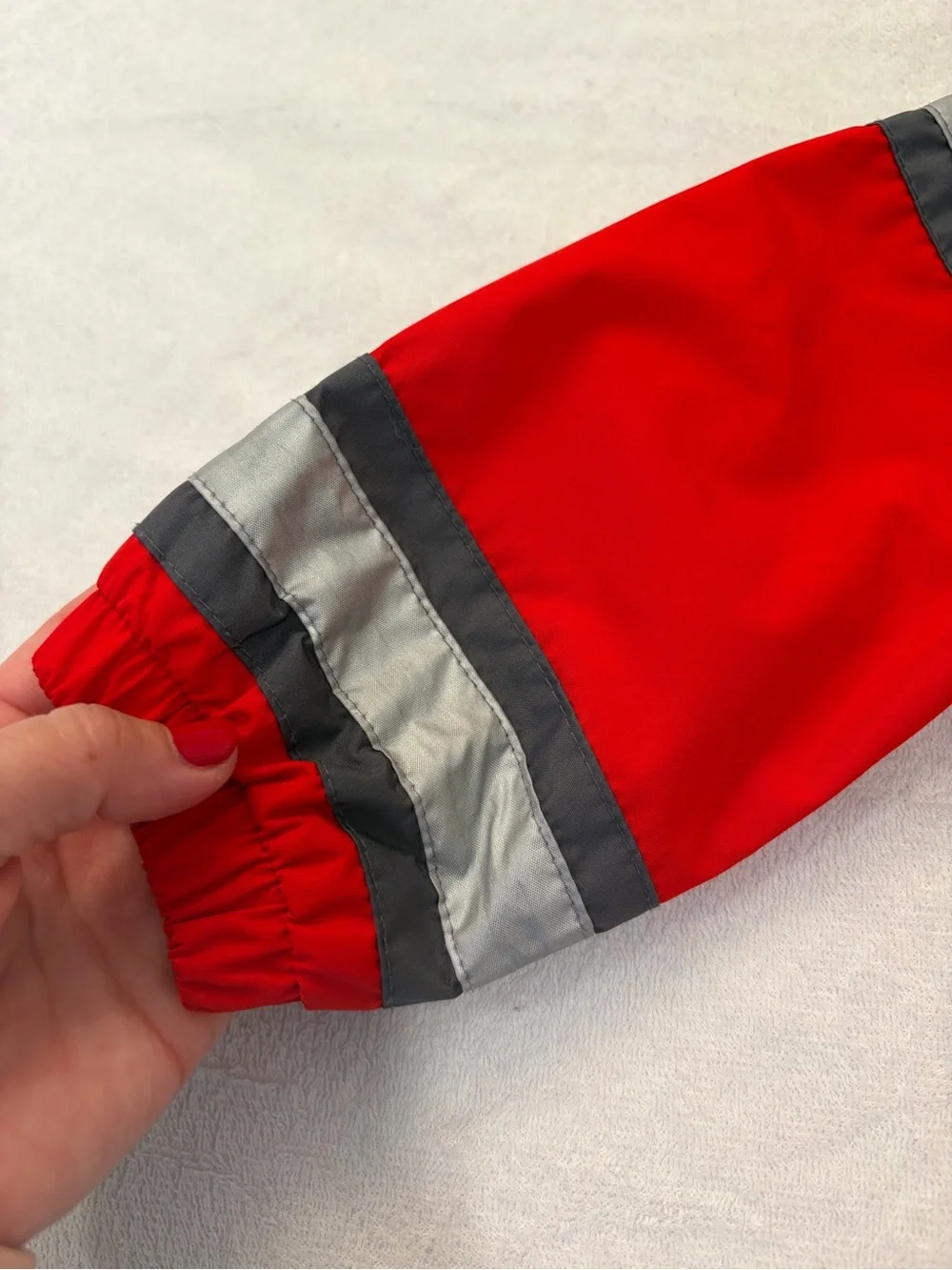 Carter's Toddler Jacket in Bright Red with Gray Lining